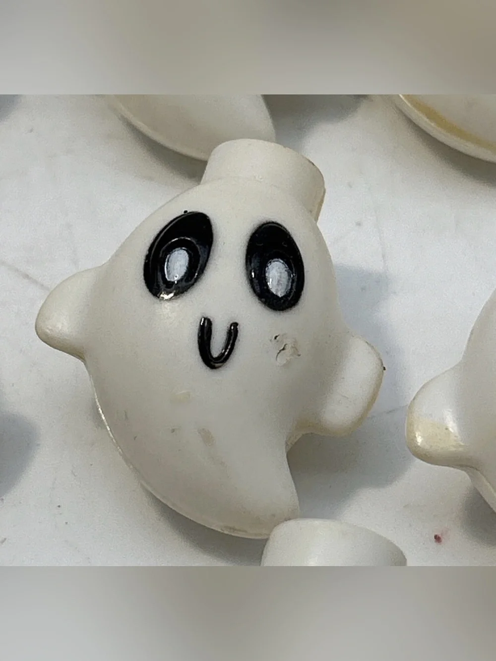 15 Ghost Blow Mold String Light Covers Halloween Decoration Replacement 1.5 x 1”